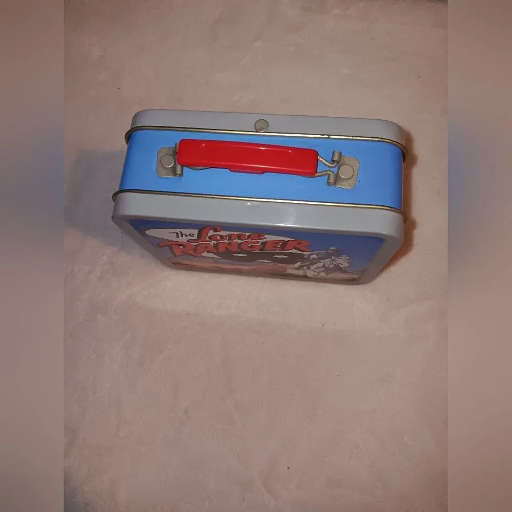 2001 Vintage General Mills Lone Ranger Mini Lunch Tin Pre-owned